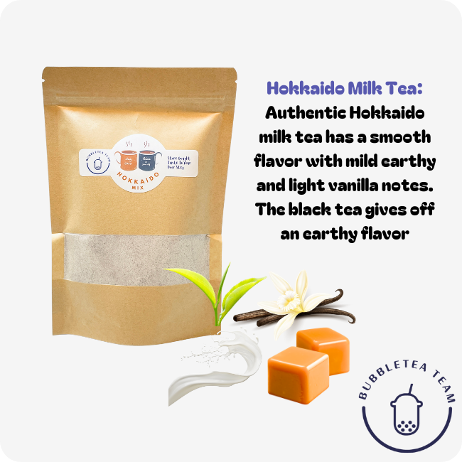 Hokkaido Milk Tea Powder Mix 400g - Bubble Tea Team