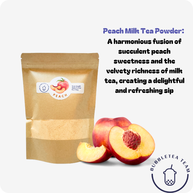 Peach Powder Mix 400g - Bubble Tea Team