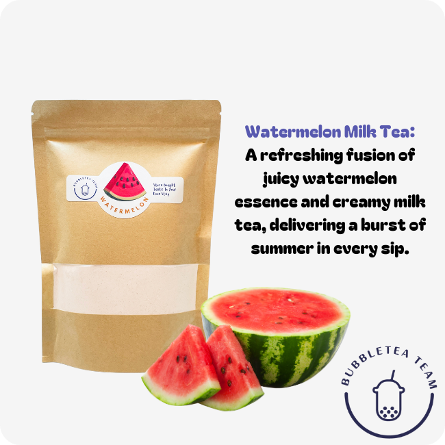 Watermelon Powder Mix 400g - Bubble Tea Team